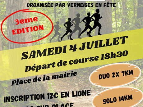 Course à pied "La Verneigette "