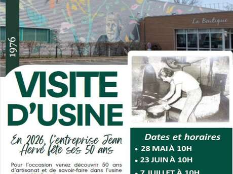 Visite de l'usine JEAN HERVE - Artisanat et savoir-faire