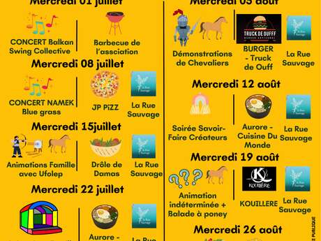 LES RENDEZ-VOUS DU MERCREDI A SAINT-DOMET