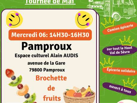 Tournée de l'Epicerie du Val à Pamproux