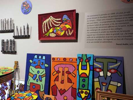 Pascal Audin, atelier et collections