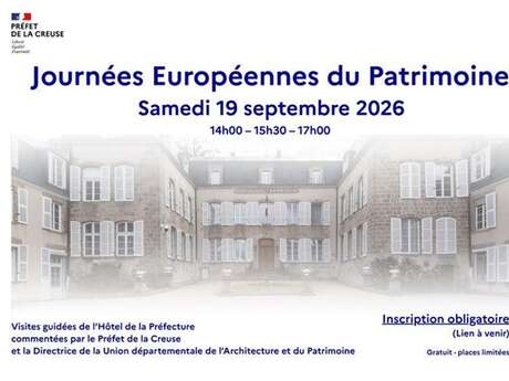 Journées du Patrimoine : Hôtel de la Préfecture
