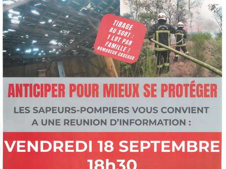Réunion d'information : Risques Climatiques, anticiper pour mieux se protéger