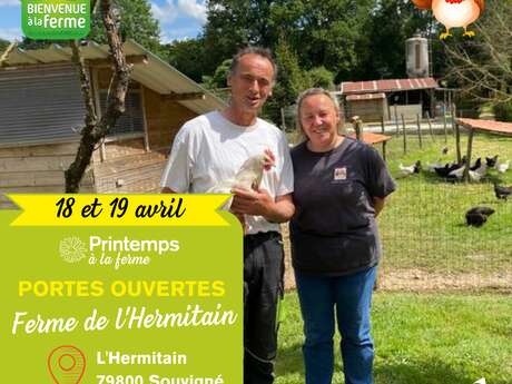 PRINTEMPS A LA FERME - Ferme de l'hermitain (79)