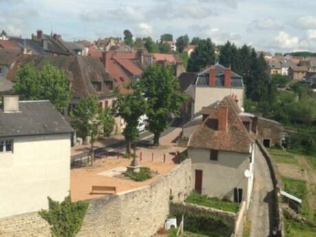 Les anciens remparts d'Auzances