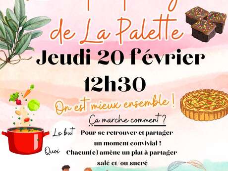 Les repas partagés de La Palette