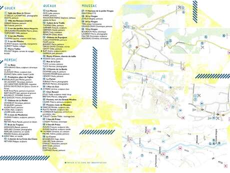 Circuit des artistes "La Main bleue"