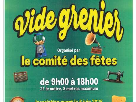 Vide grenier de Queaux