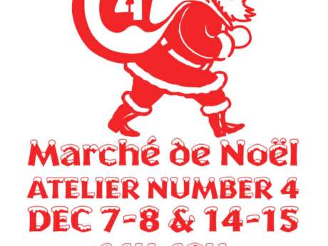 Marché de noël à l'atelier Number 4