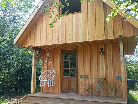 Cabane insolite à la ferme