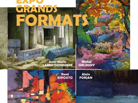 Exposition Grands formats - Espace Monet Rollinat