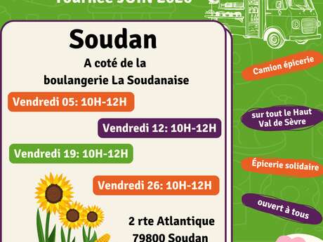Tournée de l'Epicerie du Val à Soudan