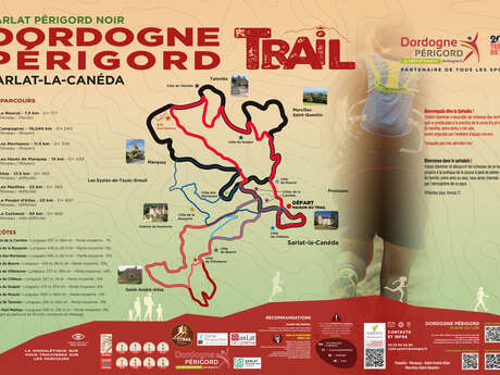 Parcours de Trail Le Roucal