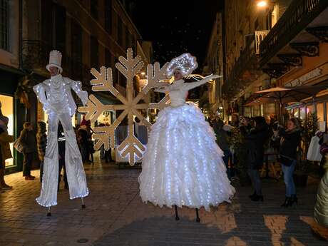 Noël à Pau: La fête des Lumières- Secteur Joffre /Cordeliers/Serviez/Libération