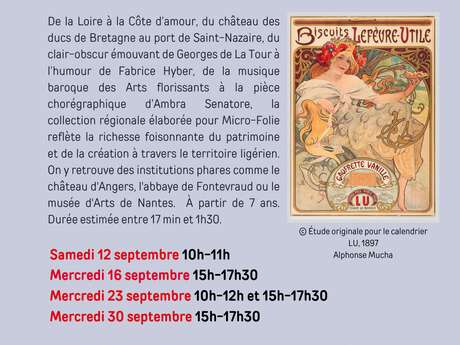 Visite libre collection Pays de la Loire