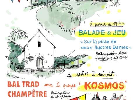 Balade, jeu de piste et bal trad