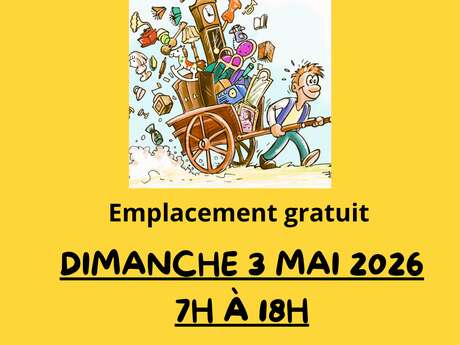 Vide- grenier le 3 mai 2026 à LIGLET