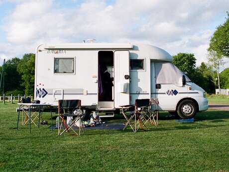 Aire de stationnement camping-car