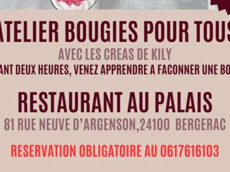 Atelier bougie | Au Palais