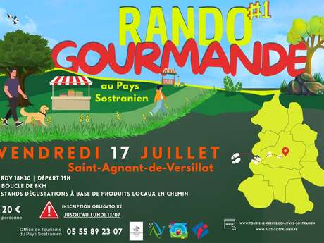 Rando gourmande à St-Agnant-de-Versillat