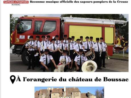 Répétition publique de la Batterie-Fanfare Sapeurs-Pompiers de Boussac