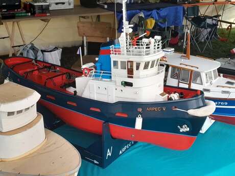 Modelisme naval : exposition de bateaux