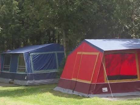 Tentre retro Caroline du Nord (Camping La Perle)