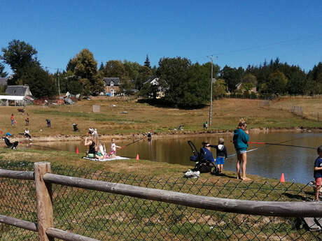 Fishing competition for children
