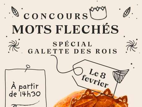 Grand concours de mots fléchés spécial galette des rois