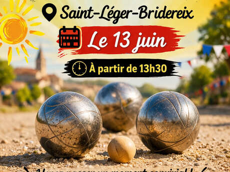 Concours de pétanque