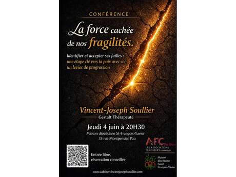 Conférence "La force cachée de nos fragilités"