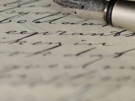 Dictée à l'encre