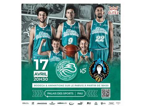 Basket ProB: Elan Béarnais Pau Lacq Orthez Vs Chalons-Reims