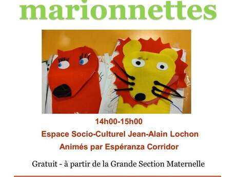 Atelier marionnettes