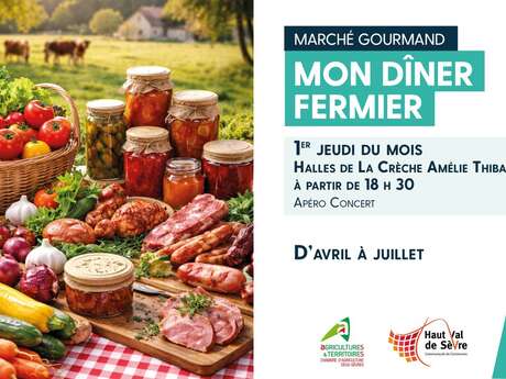 Marché gourmand - Mon Dîner Fermier