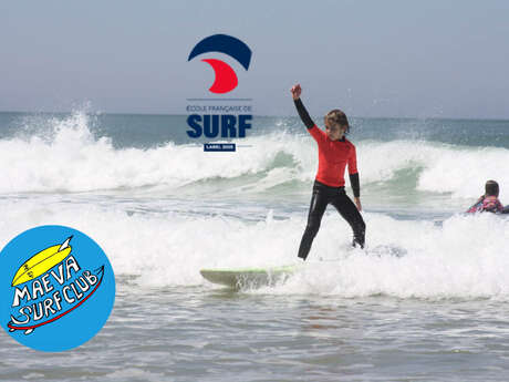 Cours d'initiation de surf ou de bodyboard
