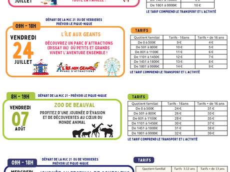 Loisirs en famille