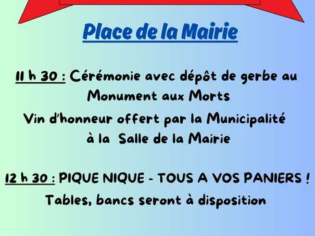 Fête du 14 juillet 2026 à Liglet