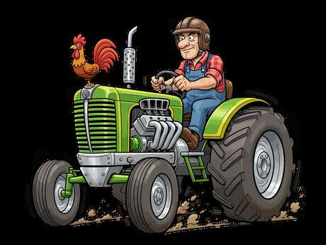 Fête annuelle - Démonstration de course de tracteur tondeuse