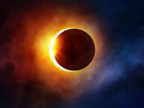 Observation de l'éclipse solaire