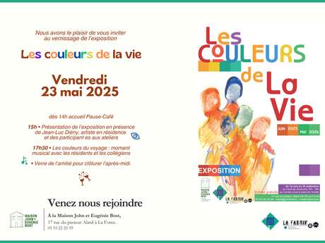Exposition | Les couleurs de la vie
