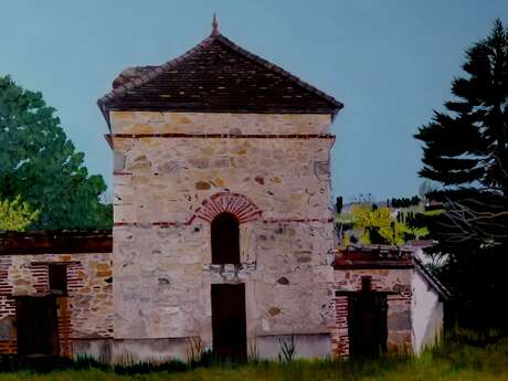 Exposition de peintures par Anne-Marie VIDAL