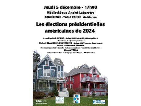 UTLA Conférence "Les élections présidentielles américaines de 2024"