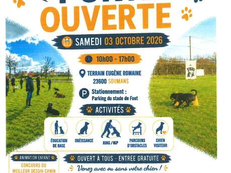 Porte ouverte au club canin