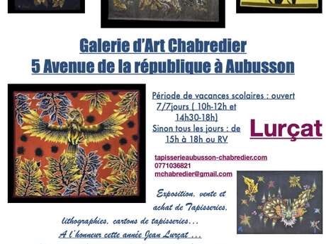 Exposition et ventes Tapisserie d'Aubusson