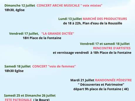 Fête patronale