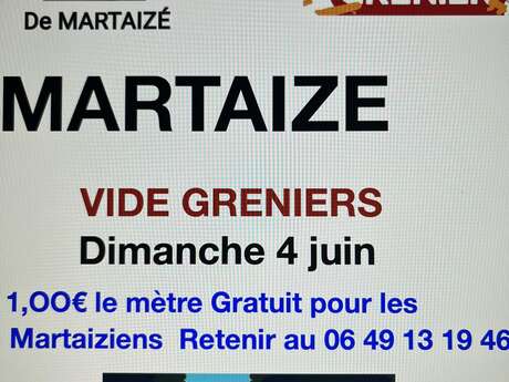 Vide-greniers à Martaizé