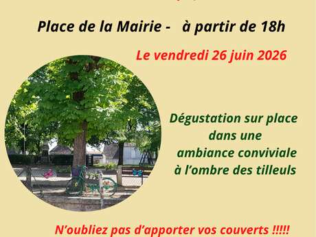 Marché gourmand animé de Liglet le 26 juin 2026