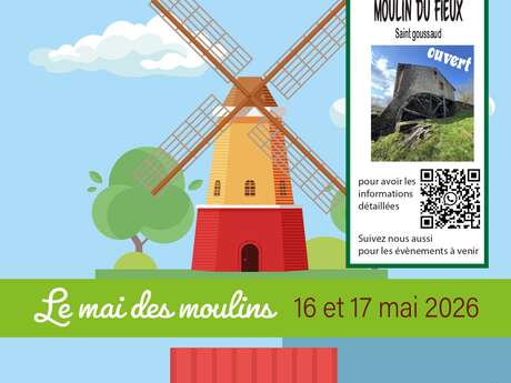 Les Journées des Moulins : le Moulin du Fieux