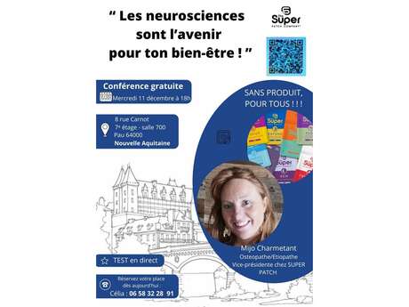 Conférence "les neurosciences sont l'avenir pour ton bien-être"